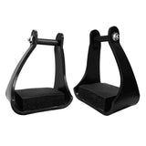 Maxbell Maxbell Horse Saddle Western Stirrups Horse Riding Steel Stirrups with Foam Treads