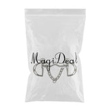 Maxbell Maxbell Stainless steel Equestrian Horse Bit Combination Correctional Short Shank L