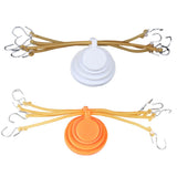 Maxbell Maxbell 4pcs Silicone Spinner Target 3/4/5/6cm Slingshot Swinging Spinning Targets