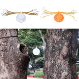Maxbell Maxbell 4pcs Silicone Spinner Target 3/4/5/6cm Slingshot Swinging Spinning Targets