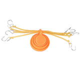 Maxbell Maxbell 4pcs Silicone Spinner Target 3/4/5/6cm Slingshot Swinging Spinning Targets