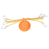 Maxbell Maxbell 4pcs Silicone Spinner Target 3/4/5/6cm Slingshot Swinging Spinning Targets