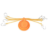 Maxbell Maxbell 4pcs Silicone Spinner Target 3/4/5/6cm Slingshot Swinging Spinning Targets