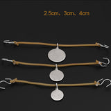 Maxbell Maxbell 3pcs Slingshot Spinner Target 2.5/3/4cm Shooting Stainless Steel Targets