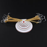 Maxbell Maxbell 6x Slingshot Spinner Target 2/3/4/5/6/8cm Shooting Practice Swinging Targets
