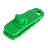 Maxbell Maxbell Heavy Duty Camping Tarp Clips Tent Awning Clamps Guyline Fastener Green
