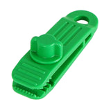 Maxbell Maxbell Heavy Duty Camping Tarp Clips Tent Awning Clamps Guyline Fastener Green