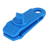 Maxbell Maxbell Heavy Duty Camping Tarp Clips Tent Awning Clamps Guyline Fastener Blue
