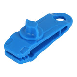 Maxbell Maxbell Heavy Duty Camping Tarp Clips Tent Awning Clamps Guyline Fastener Blue