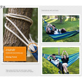 Maxbell Maxbell 2 Person Outdoor Garden Hammock Portable Camping Swing Hanging Fabric Bed