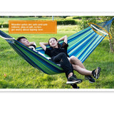 Maxbell Maxbell 2 Person Outdoor Garden Hammock Portable Camping Swing Hanging Fabric Bed