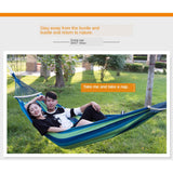Maxbell Maxbell 2 Person Outdoor Garden Hammock Portable Camping Swing Hanging Fabric Bed