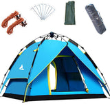 Maxbell Maxbell Portable 3-4 Person Tent Waterproof for Camping Hiking Backpacking - Blue