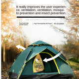 Maxbell Maxbell Easy Setup Tent Waterproof for 3-4 Person Camping Hiking Backpacking - Green