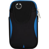 Maxbell Maxbell Sports Arm Band Mobile Phone Holder Running Jogging Armband Storage Bag Blue