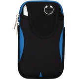 Maxbell Maxbell Sports Arm Band Mobile Phone Holder Running Jogging Armband Storage Bag Blue