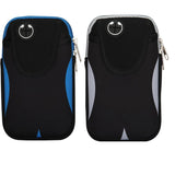 Maxbell Maxbell Sports Arm Band Mobile Phone Holder Running Jogging Armband Storage Bag Gray