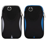 Maxbell Maxbell Sports Arm Band Mobile Phone Holder Running Jogging Armband Storage Bag Gray