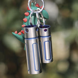 Maxbell Maxbell Titanium Waterproof  Sealed Box Bottle Mini Match Capsule Case Holder Tank S