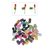 Maxbell 3x50 Pieces Fishing Nuggets Water Soluble PVA Foam Carp Rig Tackle Accessories