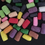 Maxbell 4x50 Pieces Fishing Nuggets Water Soluble PVA Foam Carp Rig Tackle Accessories
