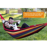 Maxbell Maxbell 2 Person Outdoor Garden Hammock Portable Camping Swing Sleeping Hanging Bed