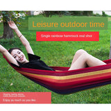 Maxbell Maxbell Outdoor Garden Hammock Portable Camping Swing Sleeping Hanging Bed 190x80cm