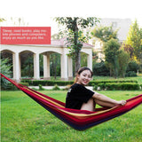 Maxbell Maxbell Outdoor Garden Hammock Portable Camping Swing Sleeping Hanging Bed 190x80cm