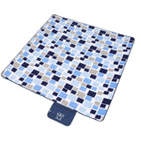Maxbell Maxbell Travel Picnic Camping Mat Waterproof Outdoor Beach Folding Camping Pad Blue