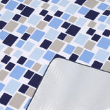 Maxbell Maxbell Travel Picnic Camping Mat Waterproof Outdoor Beach Folding Camping Pad Blue