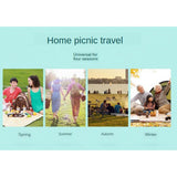 Maxbell Maxbell Travel Picnic Camping Mat Outdoor Beach Folding Camping Pad 200x200cm