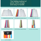 Maxbell Maxbell Travel Picnic Camping Mat Outdoor Beach Folding Camping Pad 200x200cm