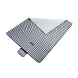 Maxbell Maxbell Portable Waterproof Camping Mat Outdoor Picnic Blanket Mattresses Pad Black