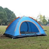 Maxbell Maxbell 2-3 Person Quick Opening Automatic Camping Tent 2 Door with Picnic Blanket