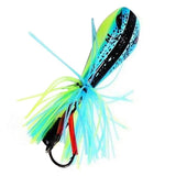 Maxbell Maxbell Carbon Steel Thunder Frog Fishing Lure Sequins  Blue
