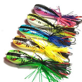 Maxbell Maxbell Carbon Steel Thunder Frog Fishing Lure Sequins  Green