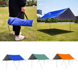 Maxbell Maxbell 3-4 Person Outdoor Yard Tent Tarp UV Protect Canopy Sun Cover Shelter Blue