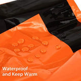 Maxbell Maxbell Sleeping Bag Tent Outdoor Gear Sun Protection Waterproof Orange PE Material