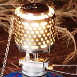 Maxbell Gas Lamps Accessories Gas Lantern Metal Grid Lampshade Height 4.5 Cm - Aladdin Shoppers