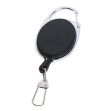 Maxbell Maxbell Nylon Rope Pull Ring Retractable Key Chain Recoil Keyring Heavy Duty Steel