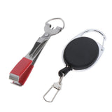 Maxbell Maxbell 1 Set 4 In 1 Quick Knot Tying Tool Fishing Clippers Silver