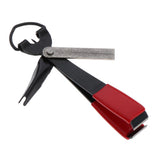 Maxbell Maxbell 1 Set 4 In 1 Quick Knot Tying Tool Fishing Clippers Red