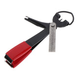 Maxbell Maxbell 1 Set 4 In 1 Quick Knot Tying Tool Fishing Clippers Red