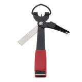 Maxbell Maxbell 1 Set 4 In 1 Quick Knot Tying Tool Fishing Clippers Red