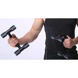 Maxbell Maxbell Muscle Trainer Ab Wheel Roller Hand Grip Knee Pad Training Workout 6Pcs
