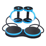 Maxbell Maxbell Functional Ab Roller Pull Rope Ab Trainer Belly Muscle Exerciser Wheel Blue