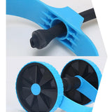 Maxbell Maxbell Functional Ab Roller Pull Rope Ab Trainer Belly Muscle Exerciser Wheel Blue