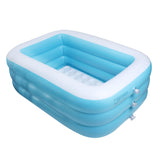 Maxbell Maxbell Inflatable Pool Blow up Kiddie Pool for Family, Garden, Outdoor 1.3meter
