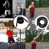 Maxbell Maxbell Fitness Heavy Battle Rope 3meter Weighted Home Gym Full Body Training Yellow