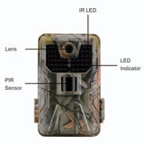 Maxbell Maxbell 20MP 1080P Hunting Wildlife Trail Camera Trap HC900A 44 IR LEDs Wireless